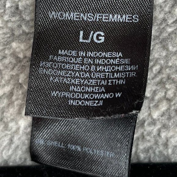 The North Face Crescent Sunset Full Zip Fleece Sweater Jacket Women's Large - Picture 13 of 14